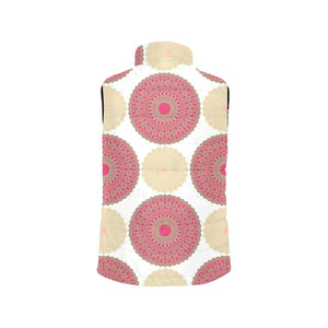 Circle indian pattern Men's Padded Vest