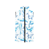 Watercolor dolphin pattern Women's Padded Vest
