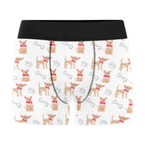 Chihuahua bone paw pattern Men's All Over Print Boxer Briefs Men's Underwear
