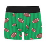 American football ball field background Men's All Over Print Boxer Briefs Men's Underwear
