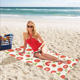 Tomato pattern Beach Towel