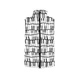 Piano Pattern Print Design 03 Women's Padded Vest
