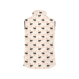 Ostrich Pattern Print Design 05 Men's Padded Vest