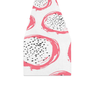 Hand drawn dragon fruit Table Runner