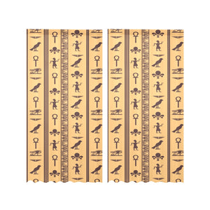 Egypt Hieroglyphics Pattern Print Design 02 Gauze Curtain