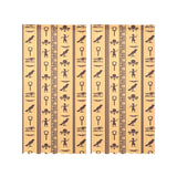 Egypt Hieroglyphics Pattern Print Design 02 Gauze Curtain