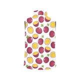 Passion fruit design pattern Women's Padded Vest