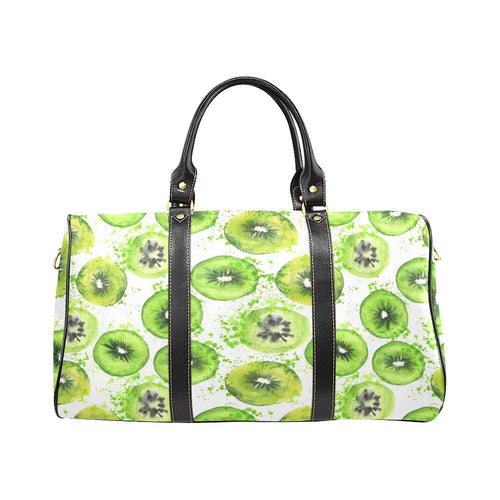 Watercolor kiwi pattern Travel Bag