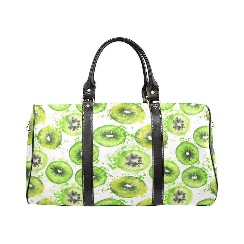 Watercolor kiwi pattern Travel Bag