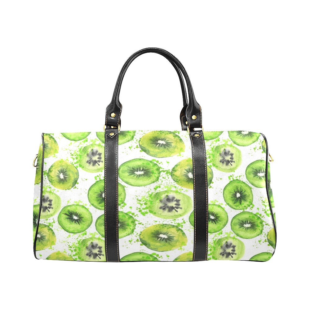 Watercolor kiwi pattern Travel Bag