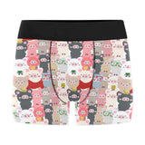 Pig Pattern Print Design 02 Men's All Over Print Boxer Briefs Men's Underwear