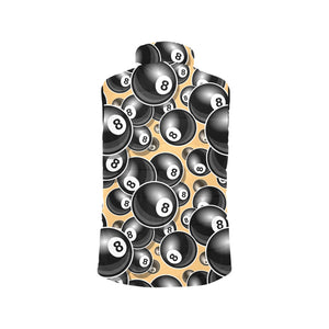 Billiard Ball Pattern Print Design 04 Men's Padded Vest