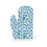 Coral Reef Pattern Print Design 01 Heat Resistant Oven Mitts