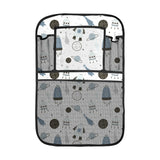Hand drawn space elements space rocket star planet Car Seat Back Organizer