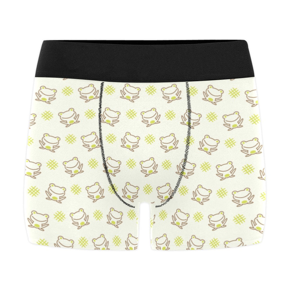 Cute cartoon frog baby pattern Men's All Over Print Boxer Briefs Men's Underwear