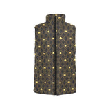 Casino Cards Suits Pattern Print Design 01 Men's Padded Vest