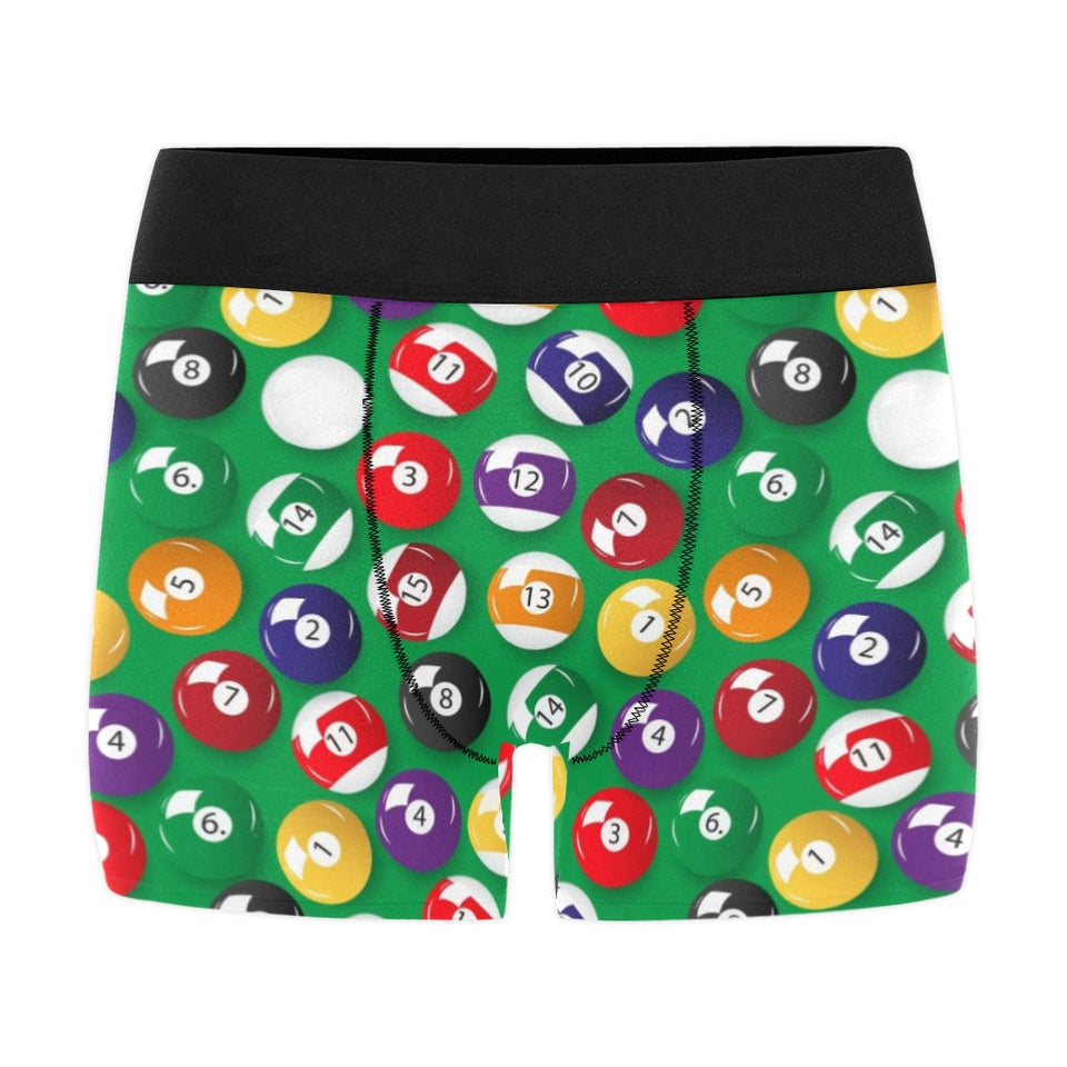 Billiard Ball Pattern Print Design 02 Men's All Over Print Boxer Briefs Men's Underwear