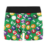 Billiard Ball Pattern Print Design 02 Men's All Over Print Boxer Briefs Men's Underwear