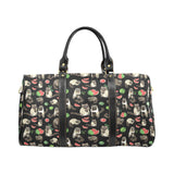 Raccoon watermelon pattern Travel Bag