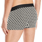Coffee bean abstract modern pattern Men's All Over Print Boxer Briefs Men's Underwear