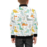 Cute funny kids dinosaurs pattern Kids' Boys' Girls' Bomber Jacket