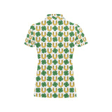 Horseshoes Pattern Print Design 04 Women's All Over Print Polo Shirt