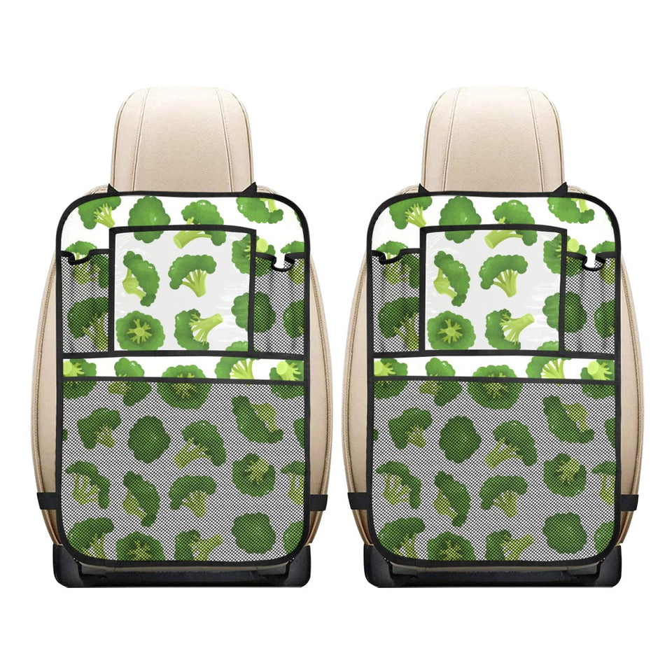 Cute broccoli pattern Car Seat Back Organizer