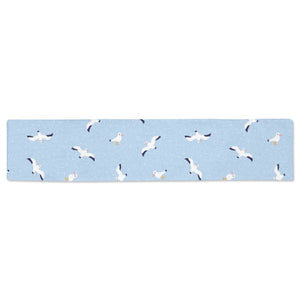 Seagull Pattern Print Design 02 Table Runner