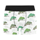 Chameleon lizard pattern Men's All Over Print Boxer Briefs Men's Underwear