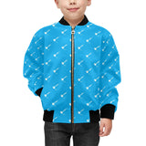 Darts Pattern Print Design 05 Kids' Boys' Girls' Bomber Jacket