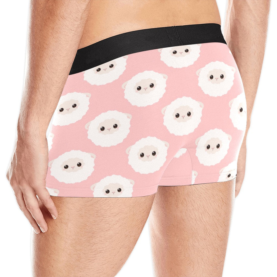 Cute sheep pattern Men's All Over Print Boxer Briefs Men's Underwear