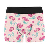 Cute little mermaid pattern Men's All Over Print Boxer Briefs Men's Underwear