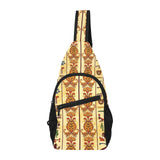 Egypt Hieroglyphics Pattern Print Design 04 All Over Print Chest Bag