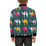 Camel pattern Kids' Boys' Girls' Bomber Jacket
