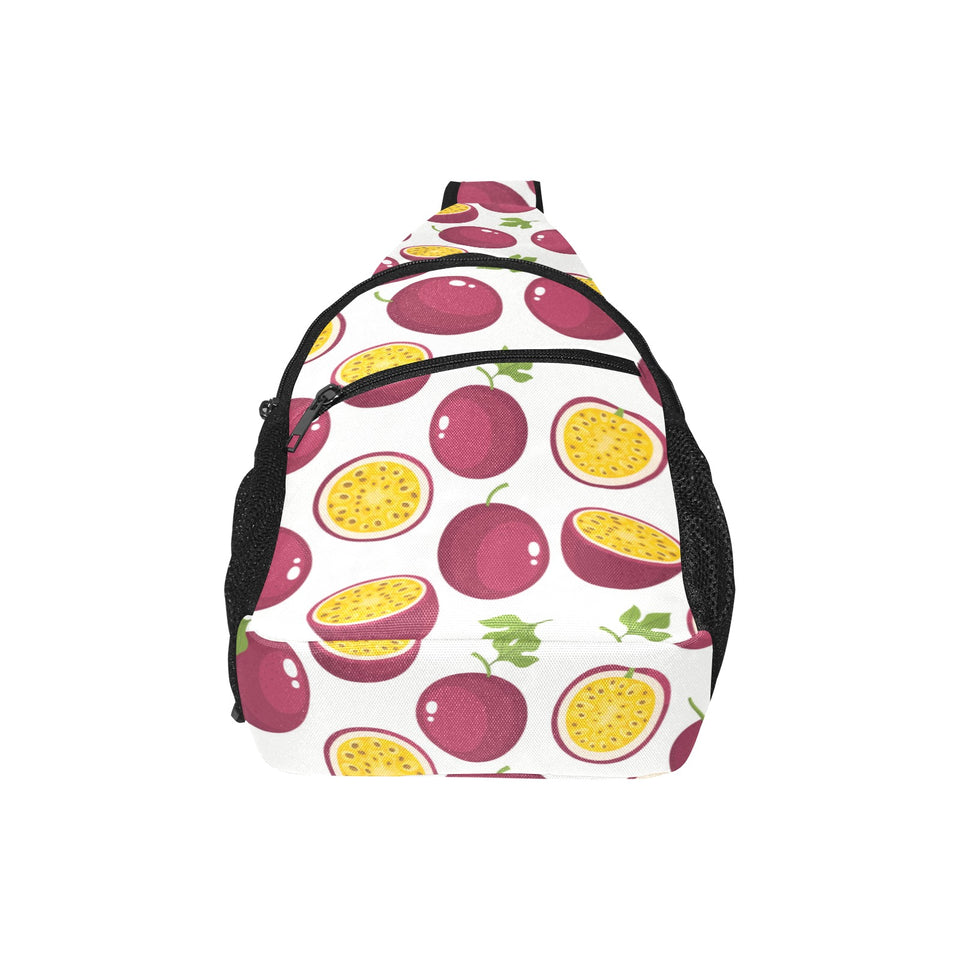 Passion fruit design pattern All Over Print Chest Bag