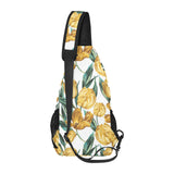 yellow tulips pattern All Over Print Chest Bag
