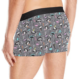 Ostrich Pattern Print Design 01 Men's All Over Print Boxer Briefs Men's Underwear