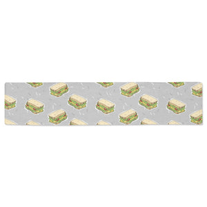 Sandwich Pattern Print Design 05 Table Runner