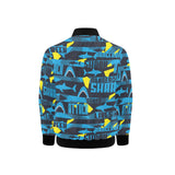 Shark dangerous Kids' Boys' Girls' Bomber Jacket