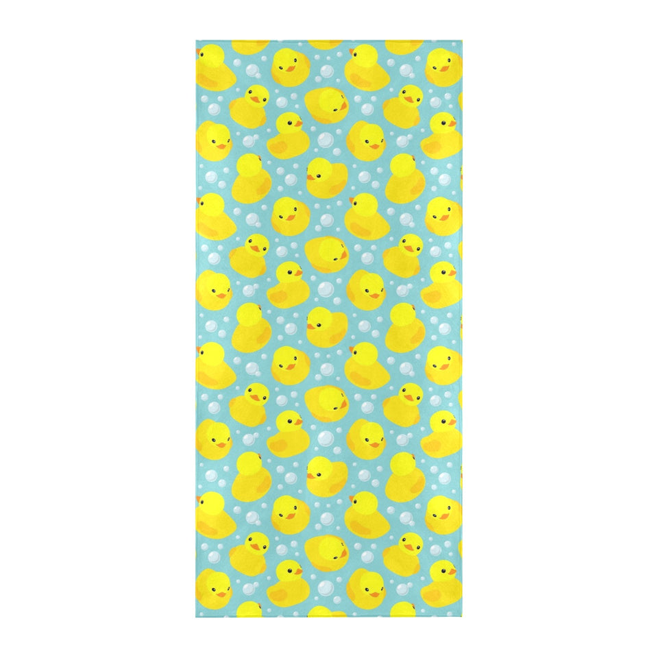 Duck Pattern Print Design 03 Beach Towel