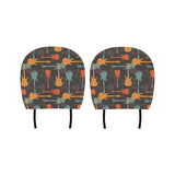 electric guitars pattern Car Headrest Cover