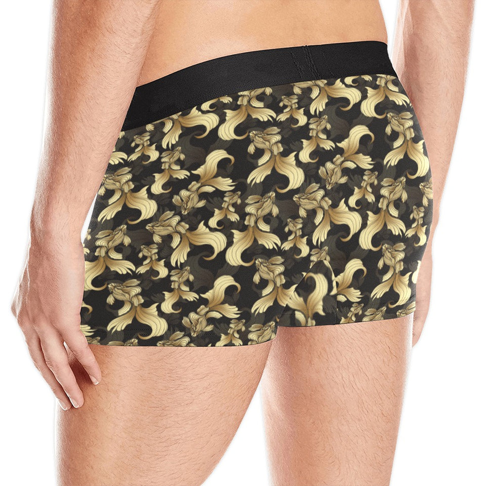 Goldfish Pattern Print Design 01 Men's All Over Print Boxer Briefs Men's Underwear
