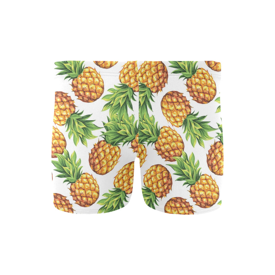 Pineapples design pattern Men's Swimming Trunks