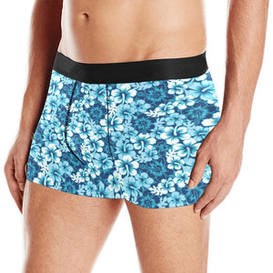 Hibiscus Pattern Print Design 03 Men's All Over Print Boxer Briefs Men's Underwear