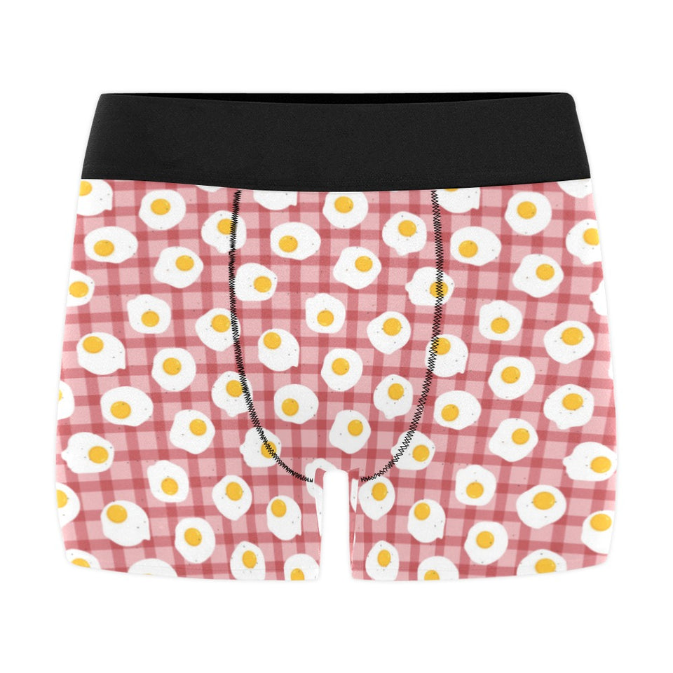 Fried Eggs Pattern Print Design 03 Men's All Over Print Boxer Briefs Men's Underwear