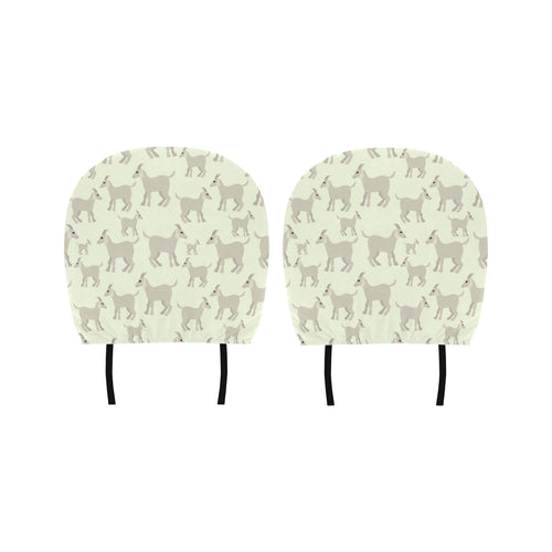 Little young goat pattern Car Headrest Cover