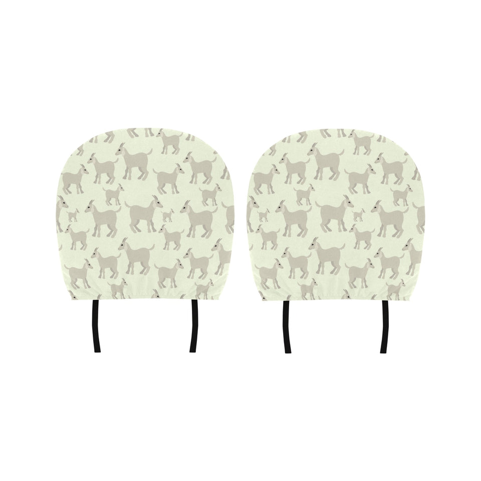Little young goat pattern Car Headrest Cover