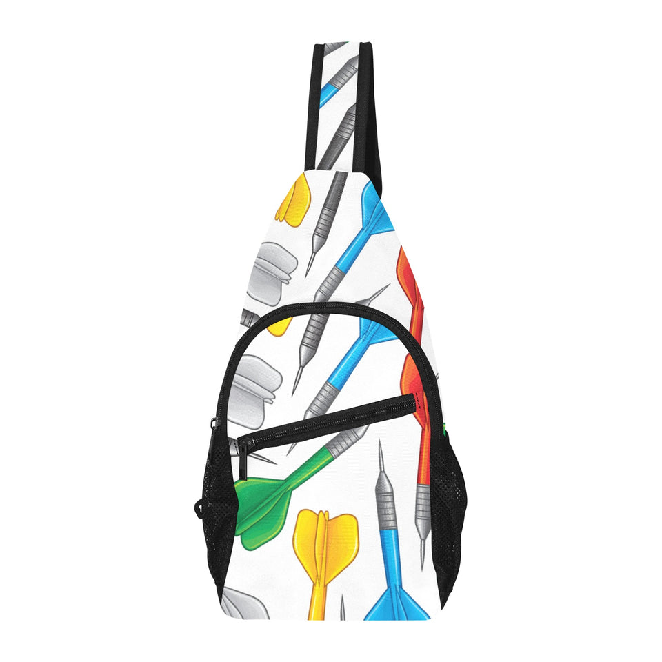 Darts Pattern Print Design 03 All Over Print Chest Bag
