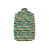 Horseshoes Pattern Print Design 01 Women's Long Sleeve Polo Shirt