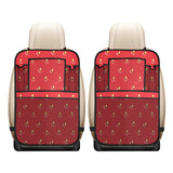 strawberry texture skin pattern Car Seat Back Organizer